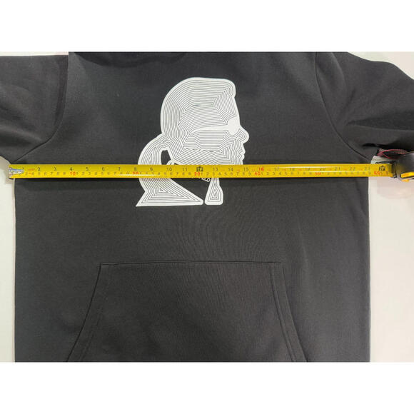 Karl Lagerfeld Paris Men's Fleece Logo Hoodie Size Medium - Picture 9 of 12